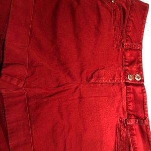 White House black market Red shorts